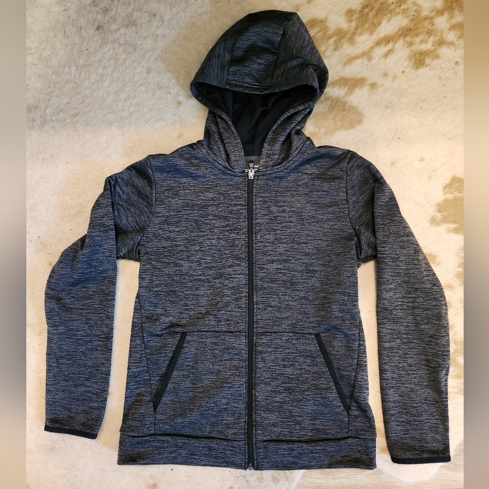 Under Armour Boys Grey Zip-up
